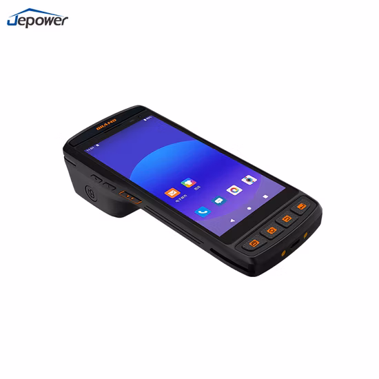 Handhelds PDA 6inch 4+64G Mobile Computer with Large Battery Support Beidou NFC Fingerprint 2D Barcode Scanner