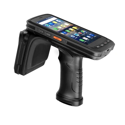 Impugnatura a pistola portatile Android 11 con scanner 2D Qr Zebra Schermo da 5,2